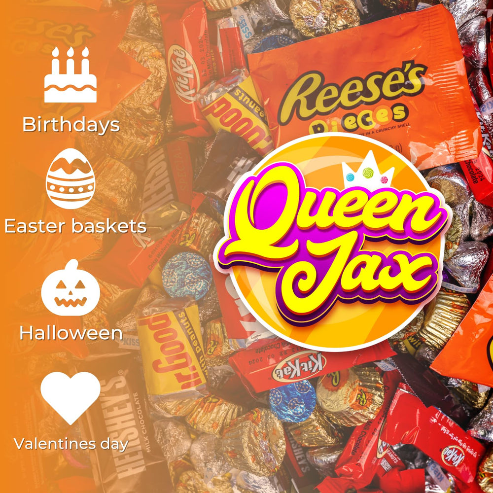 Queen Jax holiday party snacks bulk for celebrations