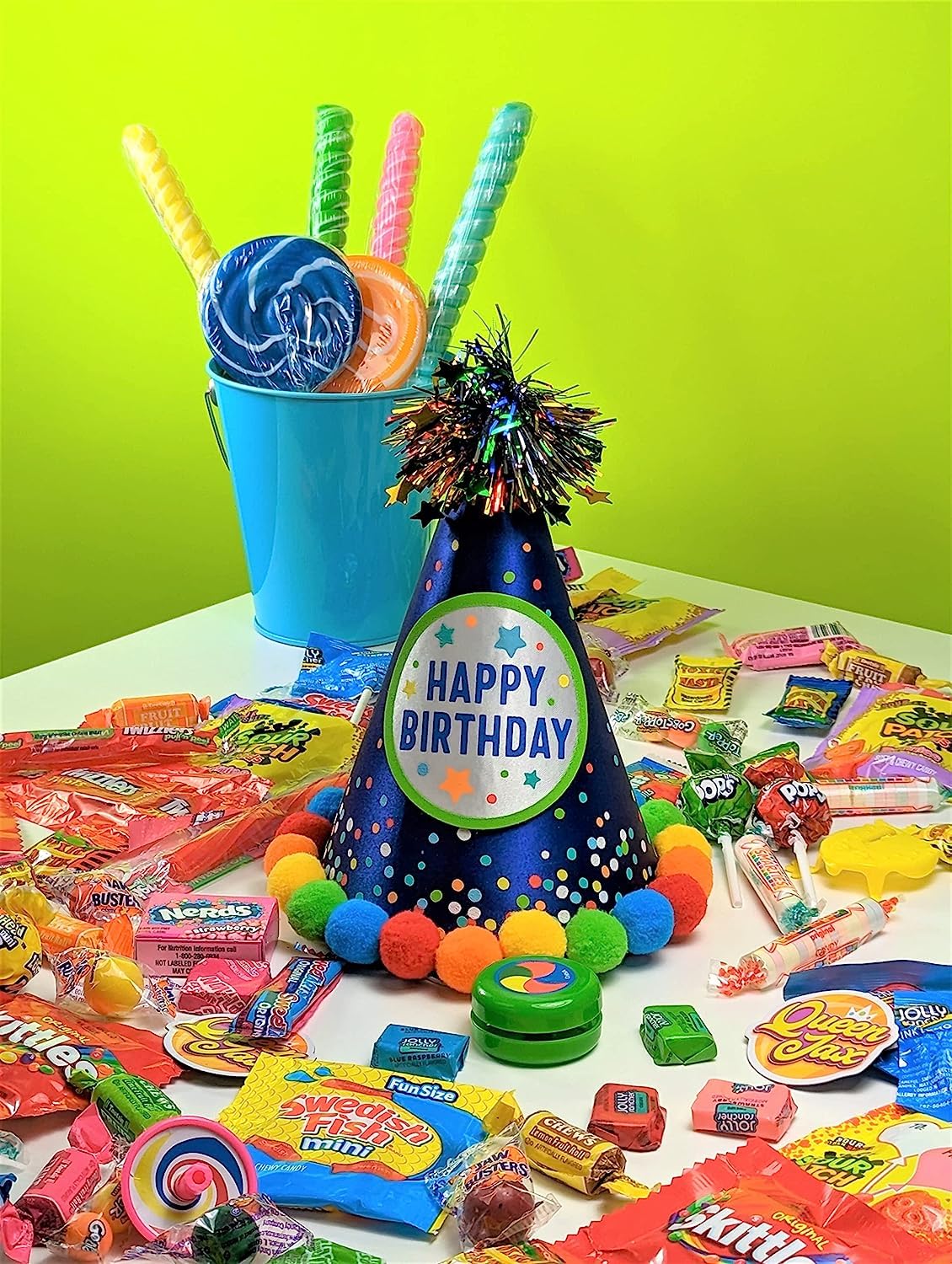 Queen Jax Individually Wrapped Candies image shows convenient hygiene-friendly sweets for events and piñatas.