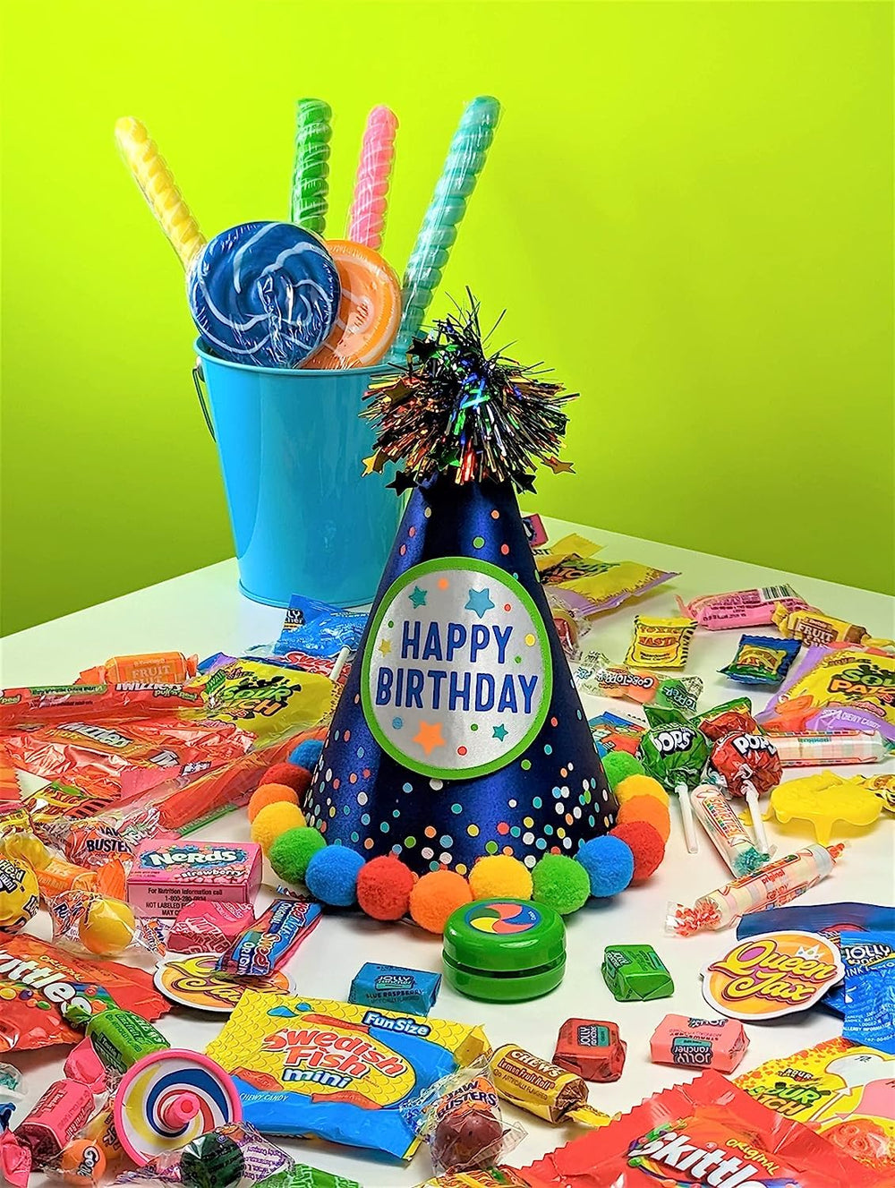 Queen Jax Individually Wrapped Candies image shows convenient hygiene-friendly sweets for events and piñatas.