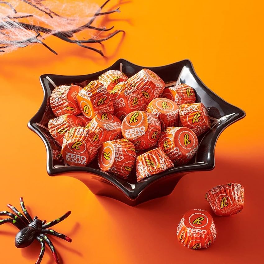 Queen Jax milk chocolate peanut butter cups with zero sugar for versatile snacking