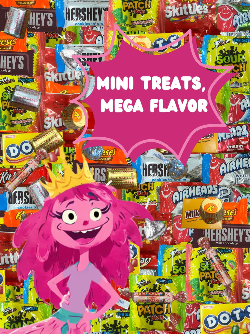 QUEEN JAX bulk candy bag for party bowls and gifts.