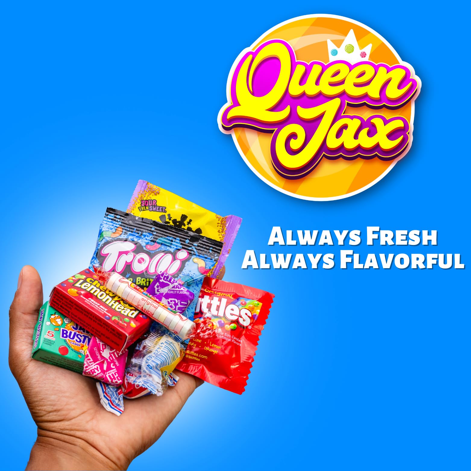 QUEEN JAX pinata-filler-bulk bulk candy ready for celebrations.
