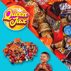 QUEEN JAX Reese Cups in mix—classic treats for gatherings and snacking