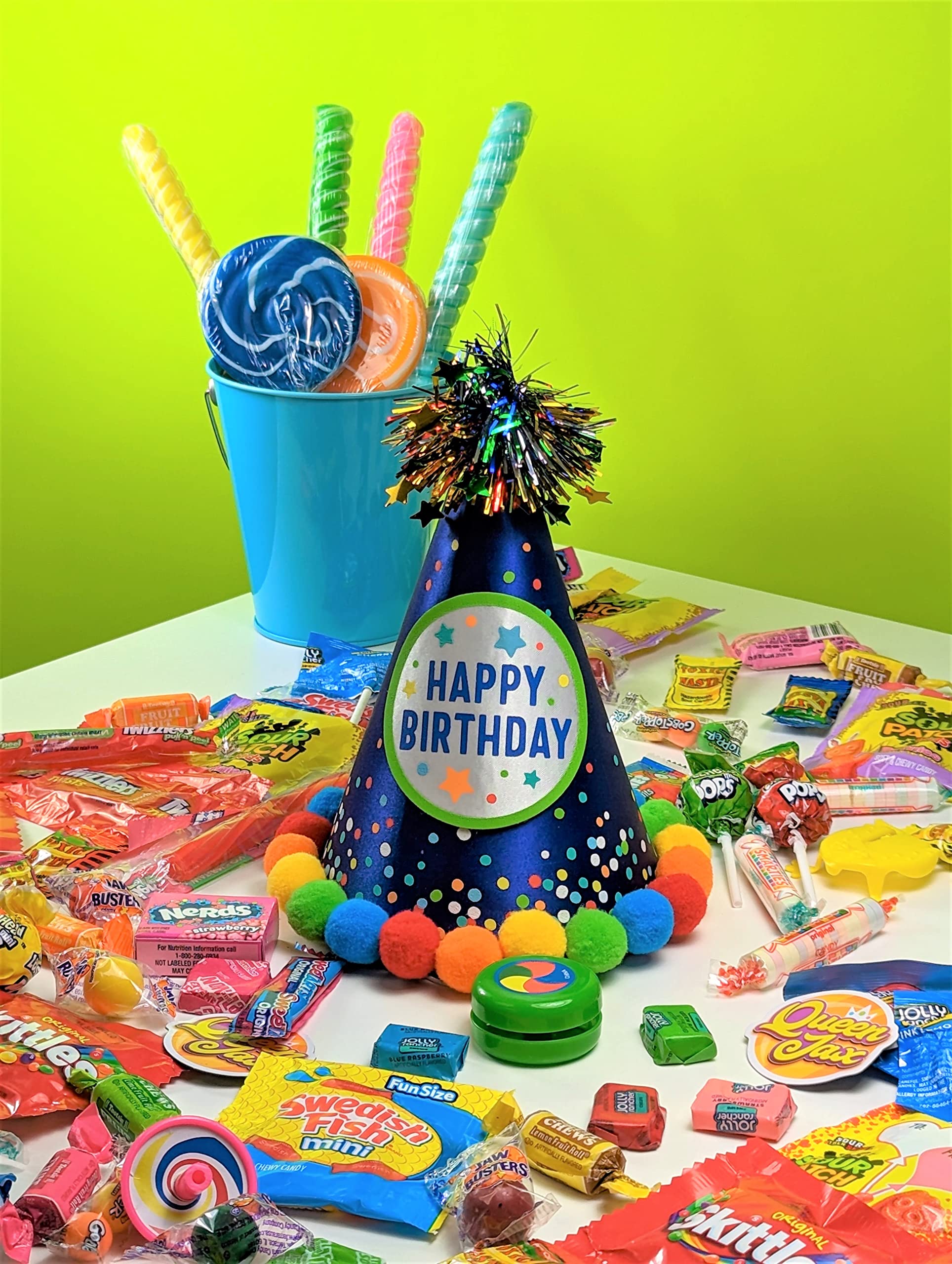 Queen Jax Individually Wrapped Candies variety shown, ideal for gifts or party favors.