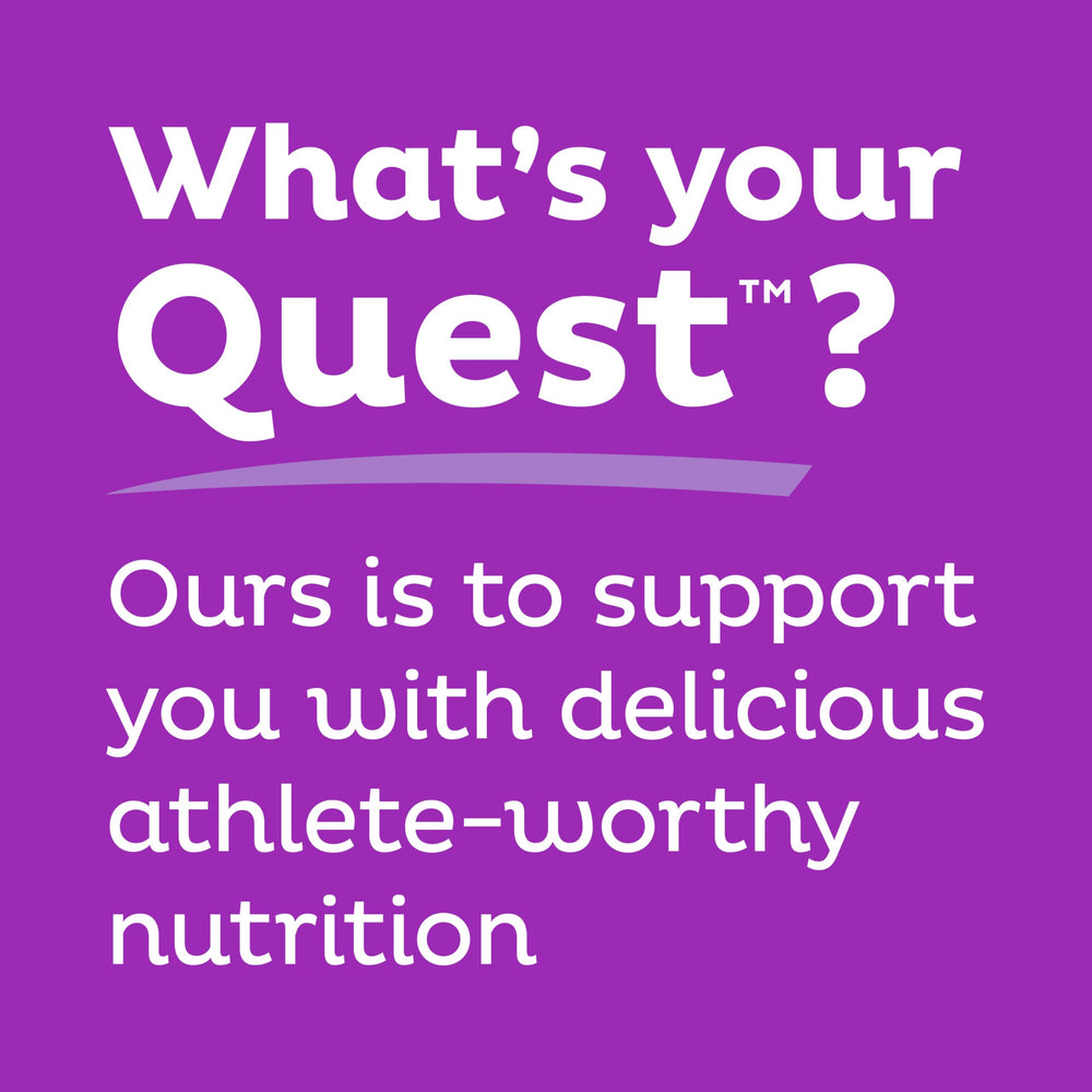 Quest Mocha Latte Iced Coffee paired with Quest snacks for balanced cravings.