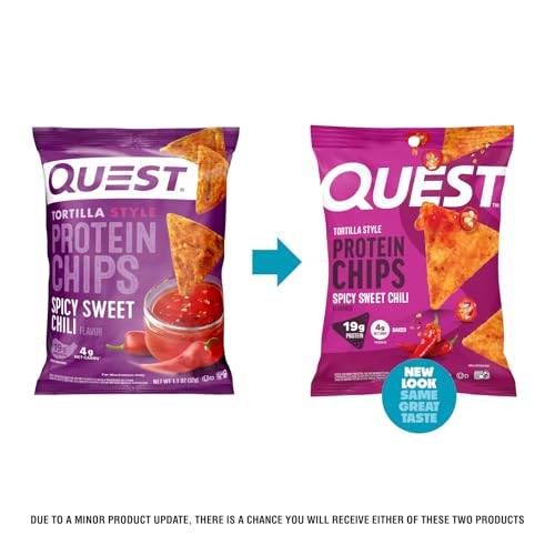 Close-up of Quest Nutrition chip showing airy crunch and seasoning