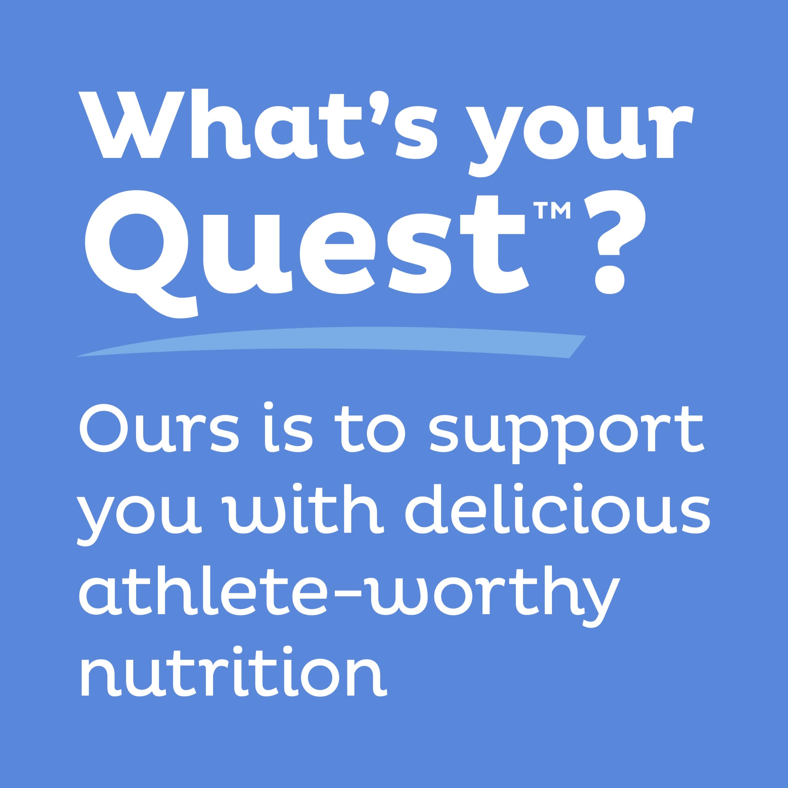 Quest Vanilla Latte on-the-go energy visual for workouts and travel.