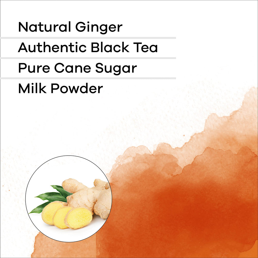 Quik Tea Ginger Chai Tea Latte ready-to-brew cup for busy mornings.