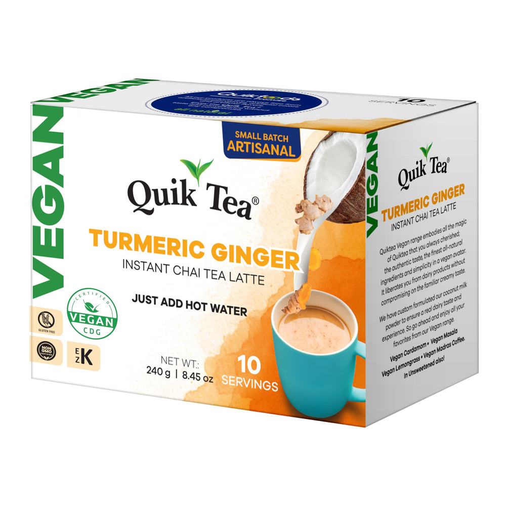 QuikTea coconut milk powder creates a creamy texture without dairy.