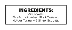 QuikTea Turmeric Ginger ingredients close-up highlighting natural spices and warmth.