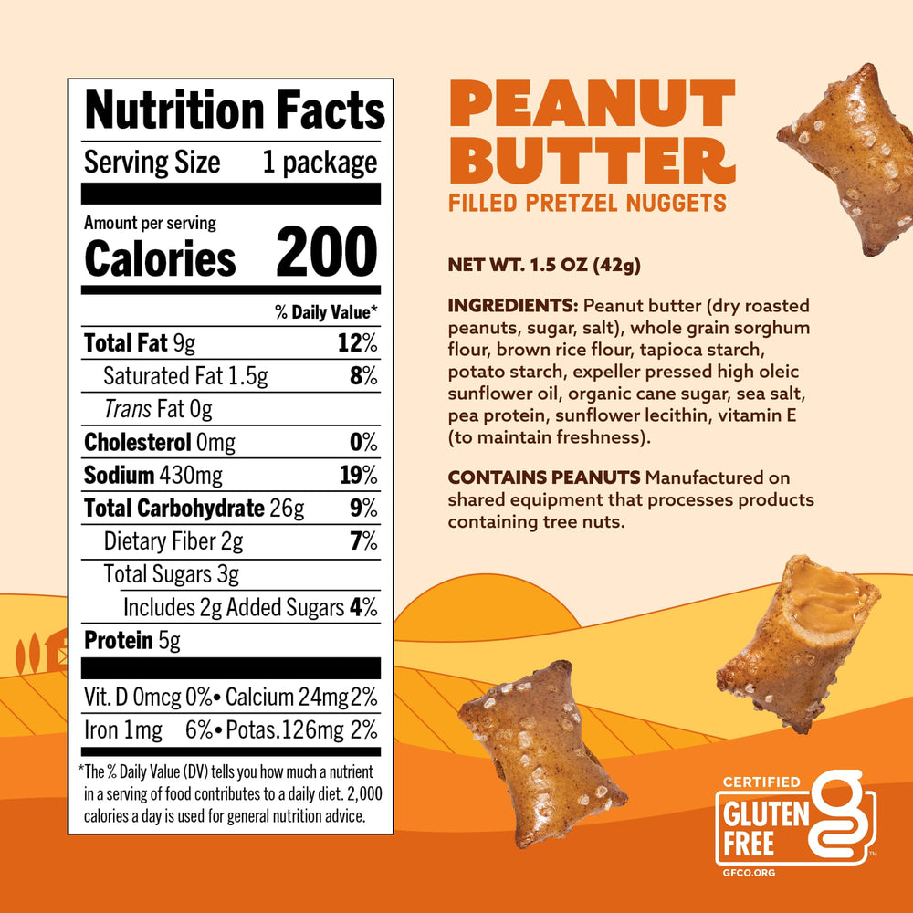 Quinn cross-section peanut butter center highlights creamy filling