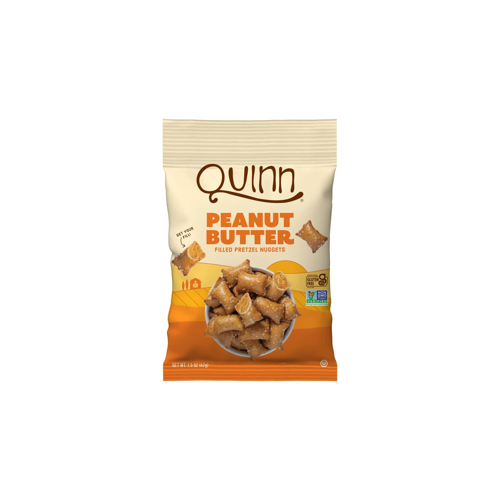 Quinn sea salt dusting adds flavorful contrast