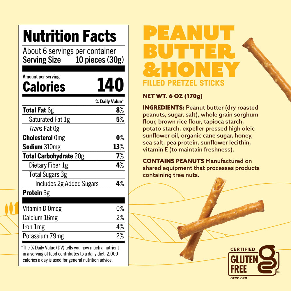 Quinn Snacks gluten-free label signals allergen-conscious snacking.