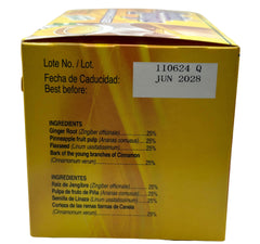 QUITA LONJA Tea packaging box on display, great for gifting.