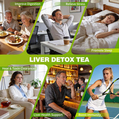 QUMIOBU Dandelion Tea packaging box highlights additive-free ingredients for a clean taste.