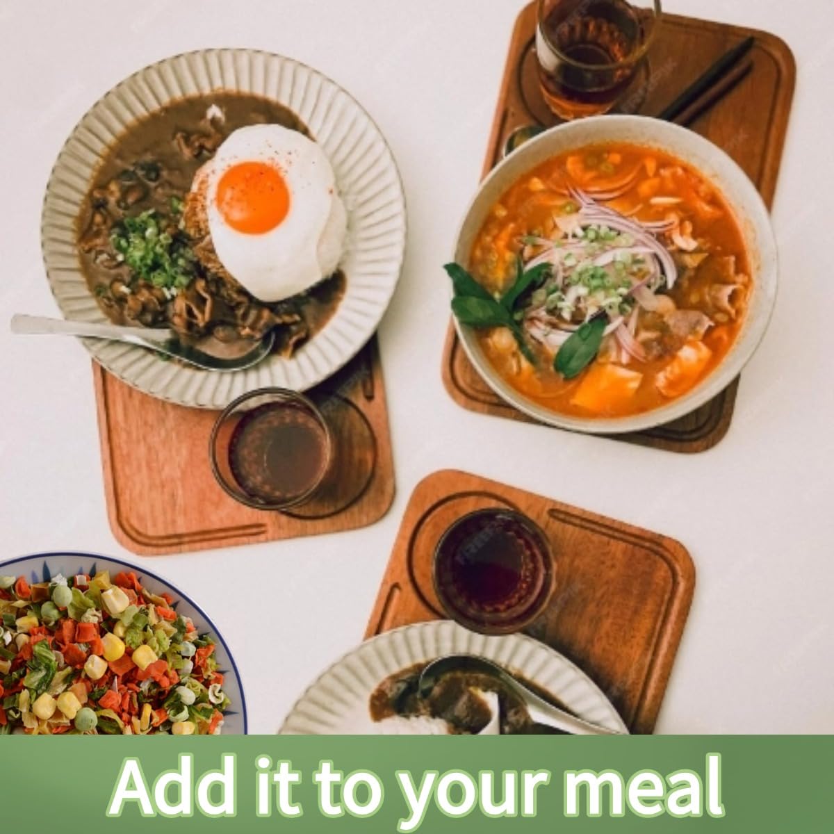 Quzeyr quick-cooking dried vegetables steam or soak for fast meals.