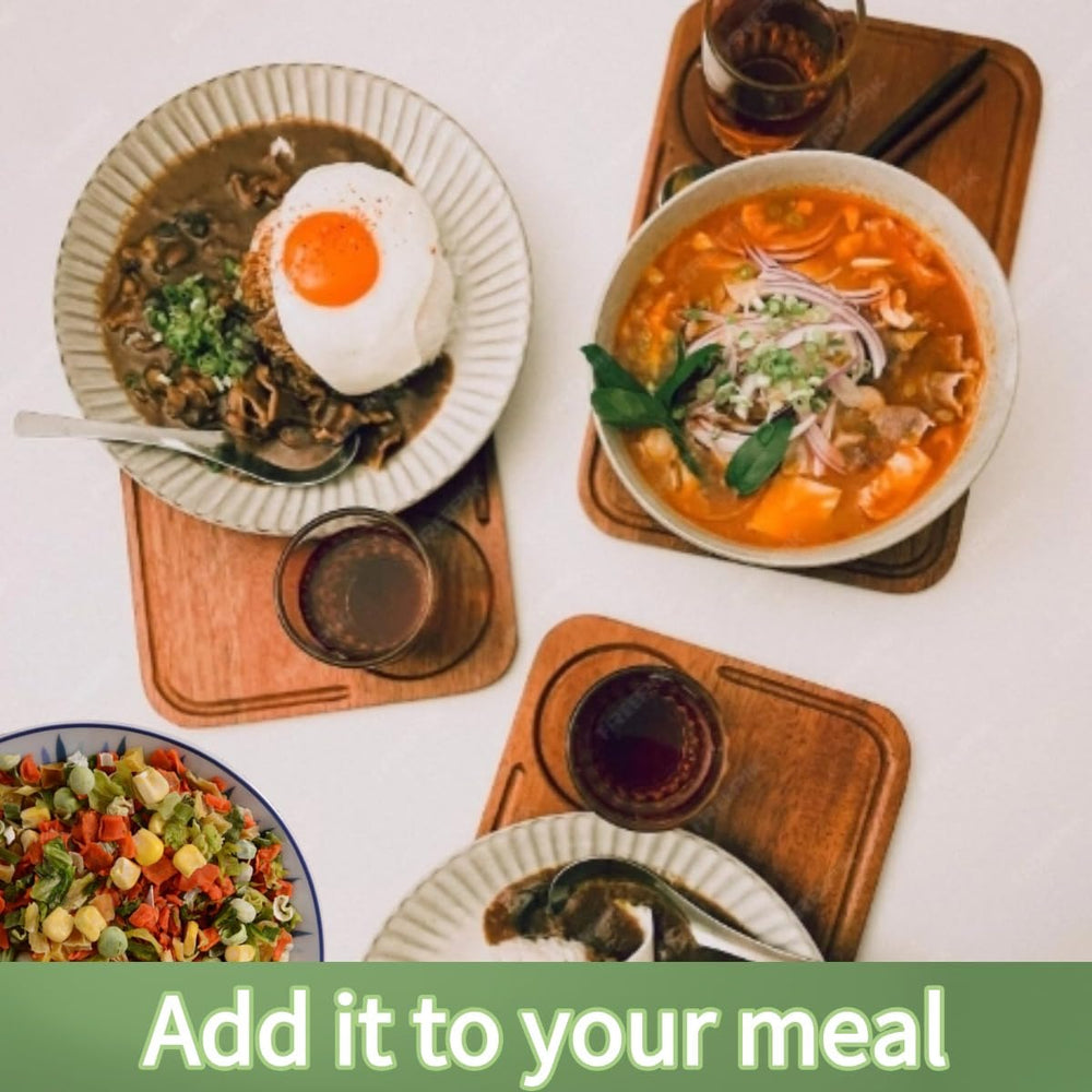 Quzeyr quick-cooking dried vegetables steam or soak for fast meals.