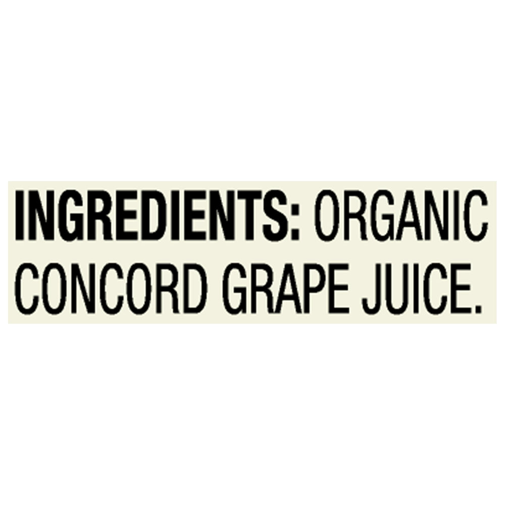 R.W. Knudsen grape juice glass presents deep purple color ideal for refreshing drinks.