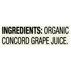 R.W. Knudsen grape juice glass presents deep purple color ideal for refreshing drinks.