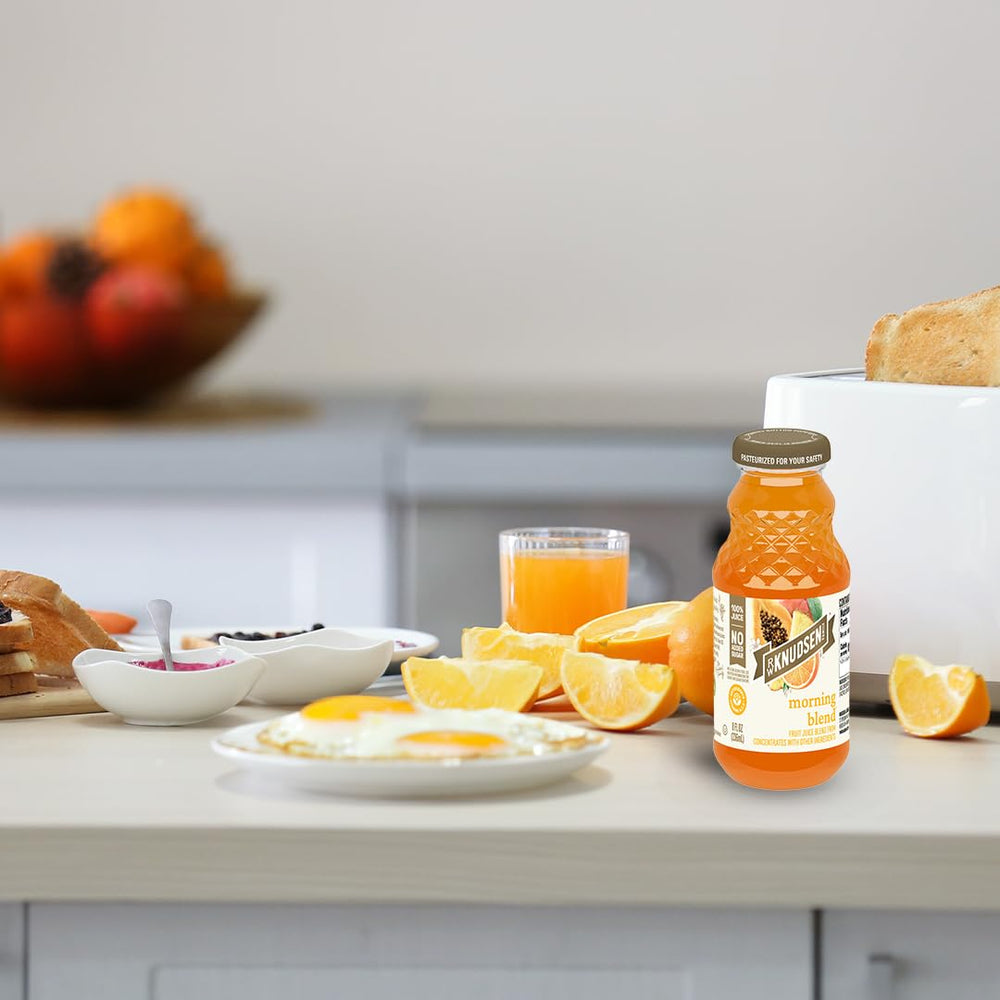 Chilled R.W. Knudsen Morning Blend ready to refresh mornings