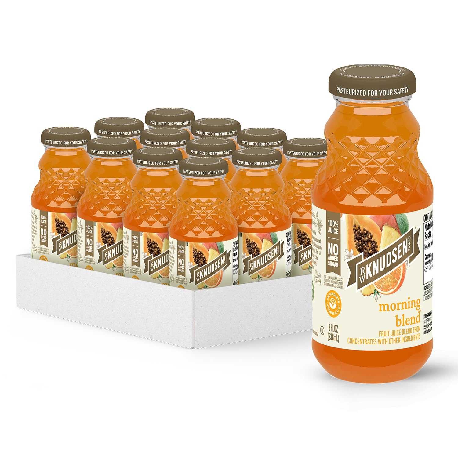R.W. Knudsen Morning Blend pour, convenient morning boost