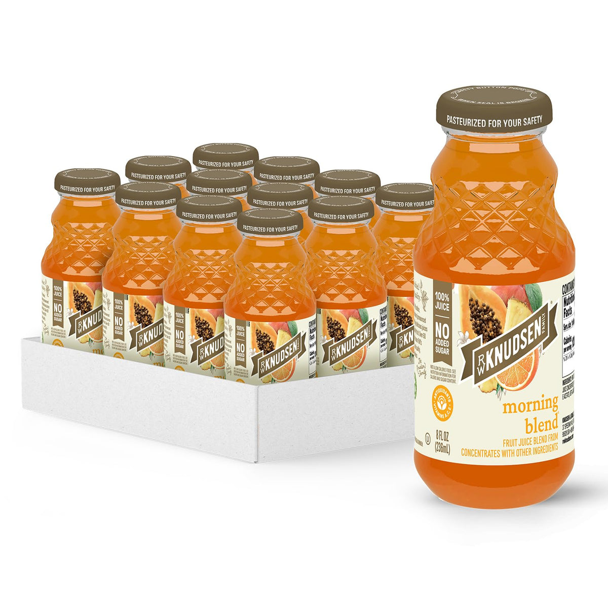 R.W. Knudsen Morning Blend pour, convenient morning boost