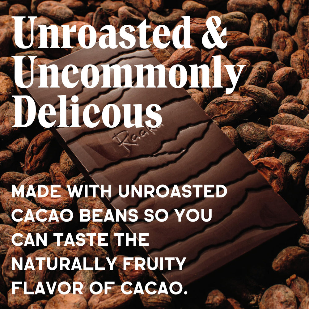 Raaka Cacao Powder Resealable bag keeps powder fresh between uses