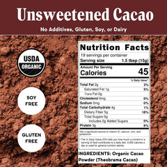 Raaka Cacao Powder Single-Origin Uganda close-up highlights origin flavor