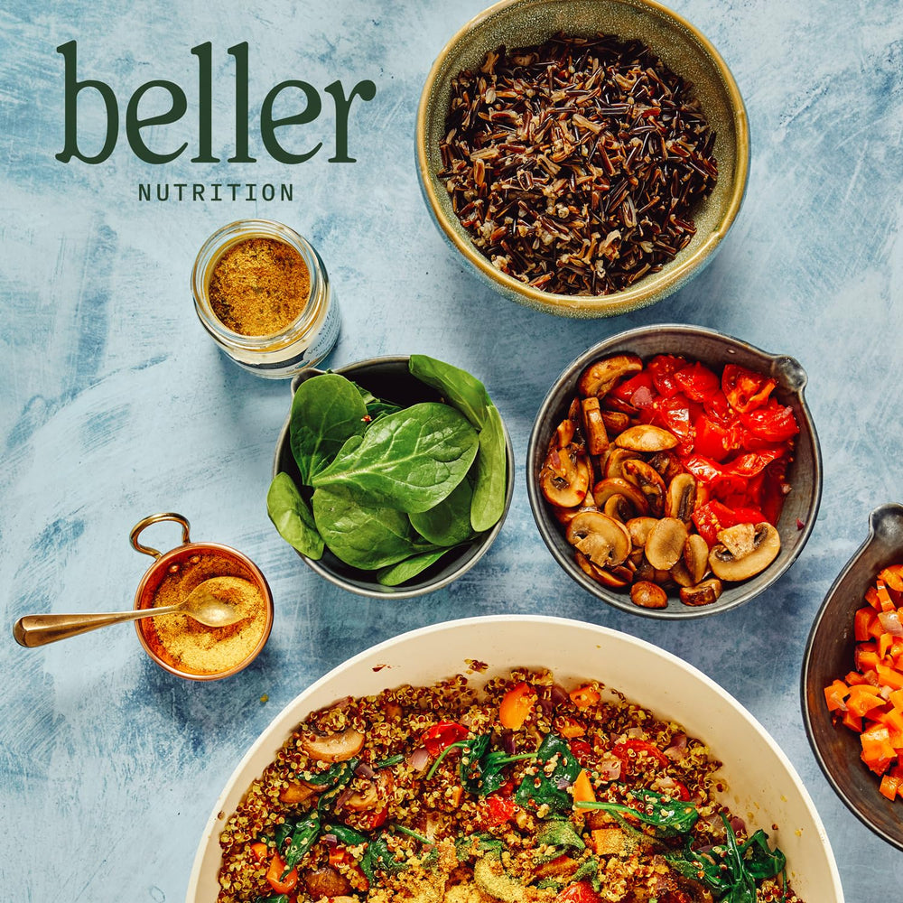 Pot simmer featuring Vegitude Power as a flavorful base for soups