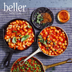 Savory Sizzle eggs scene by Rachel Beller's Power Pantry demonstrates quick flavor upgrade