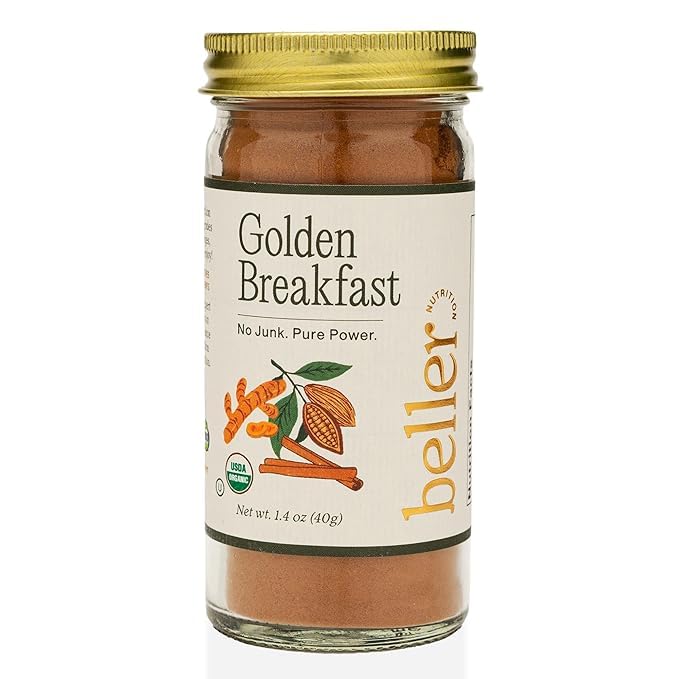 Rachel Beller's Power Pantry Golden Breakfast bottle pour salt-free cinnamon aroma for baking