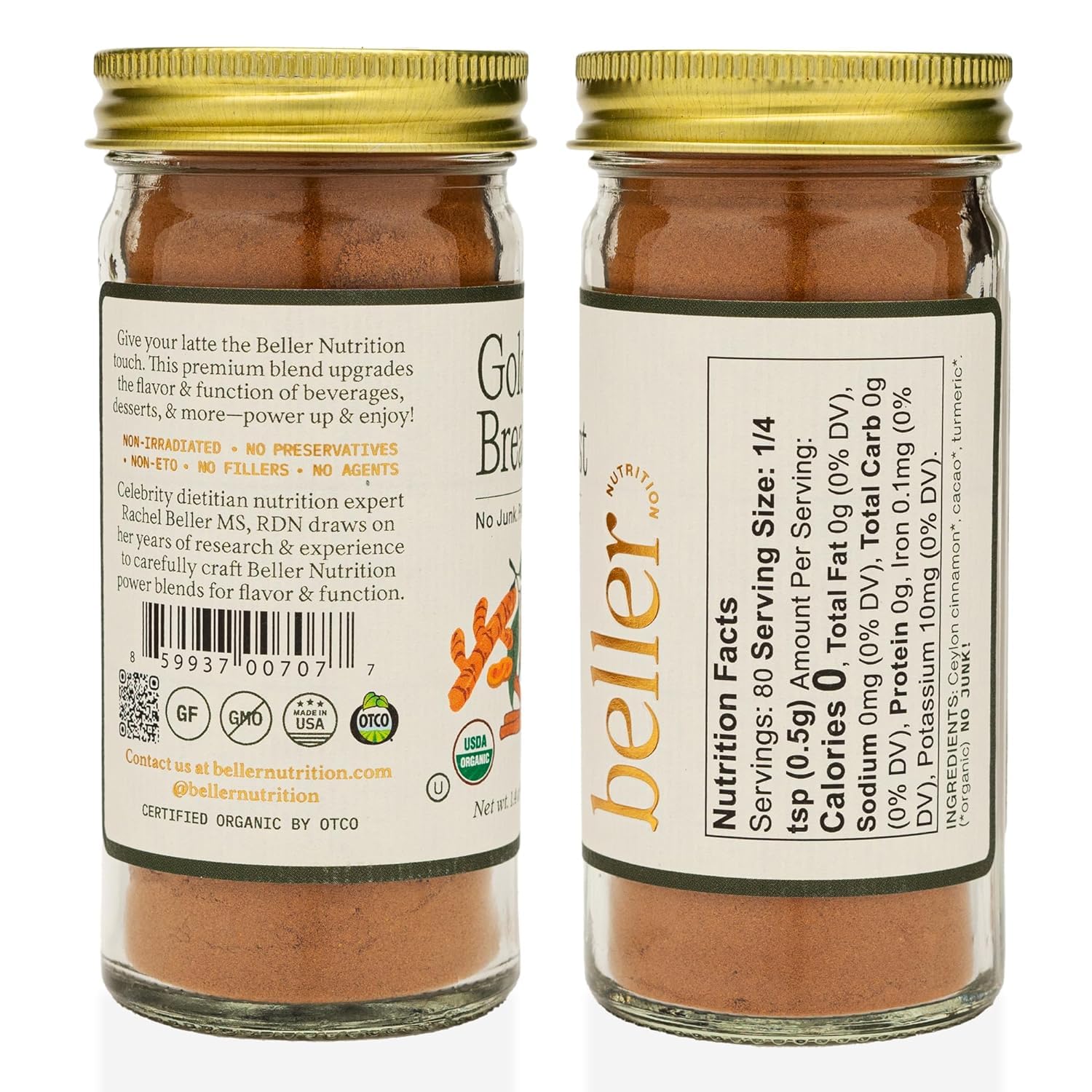 Rachel Beller's Power Pantry Golden Breakfast roasted vegetables seasoning