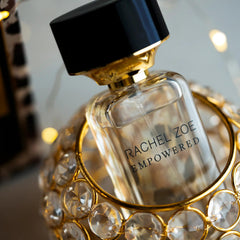 Rachel Zoe Empowered spray mist demonstrating fine atomization and refreshing feel