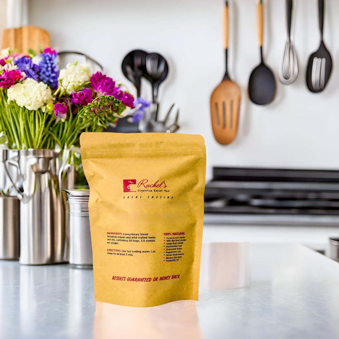 Rachelstea eight wild-crafted herbs in a balanced infusion