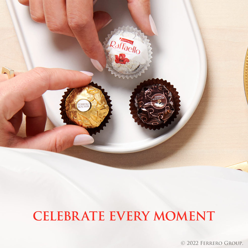 Elegant gift packaging elevates celebrations and special occasions with Raffaello.