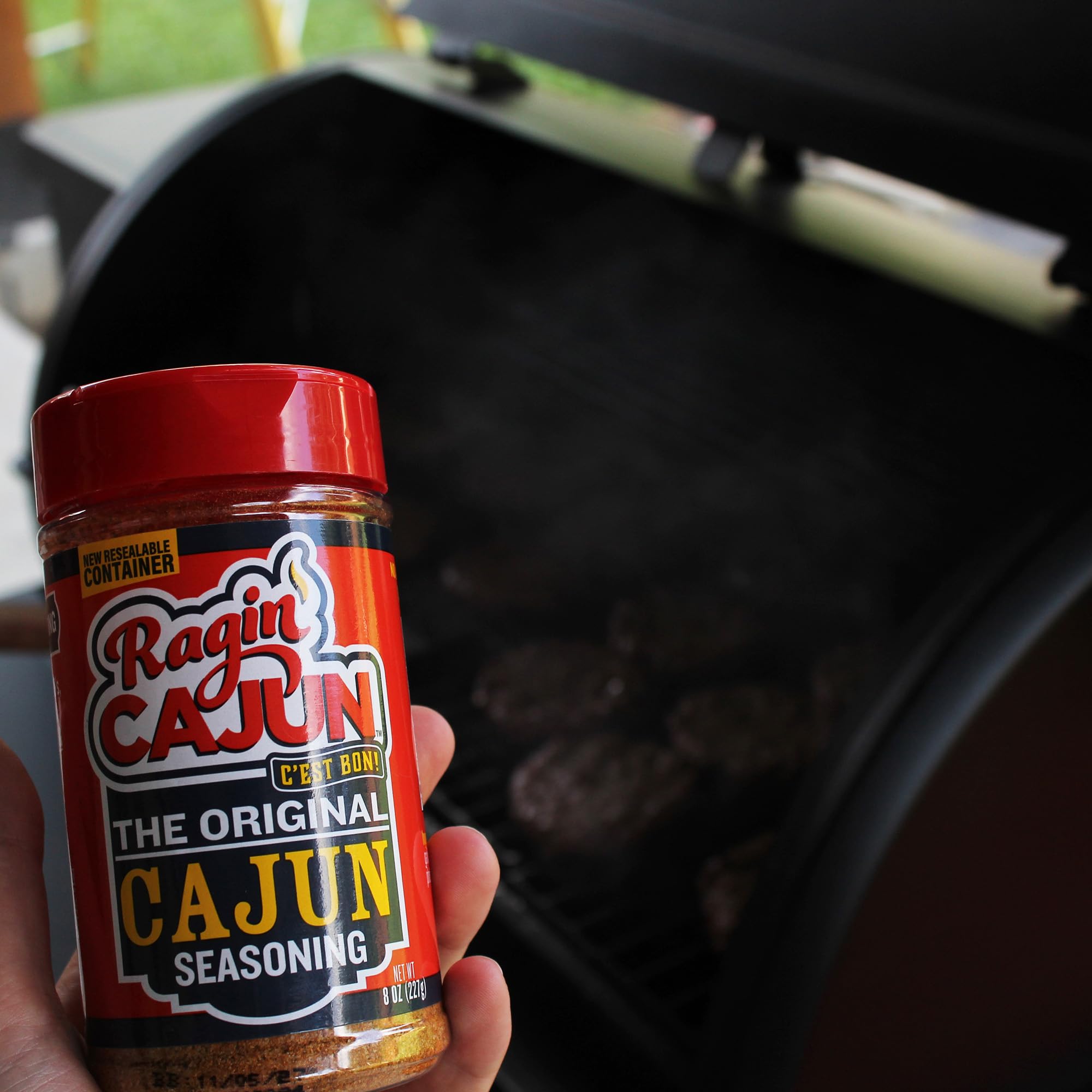 Ragin' Cajun Original Seasoning on popcorn, tasty snack upgrade