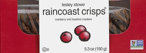 Raincoast Lesley Stowe Crisps Hazelnut Cranberry serving idea on cheese board