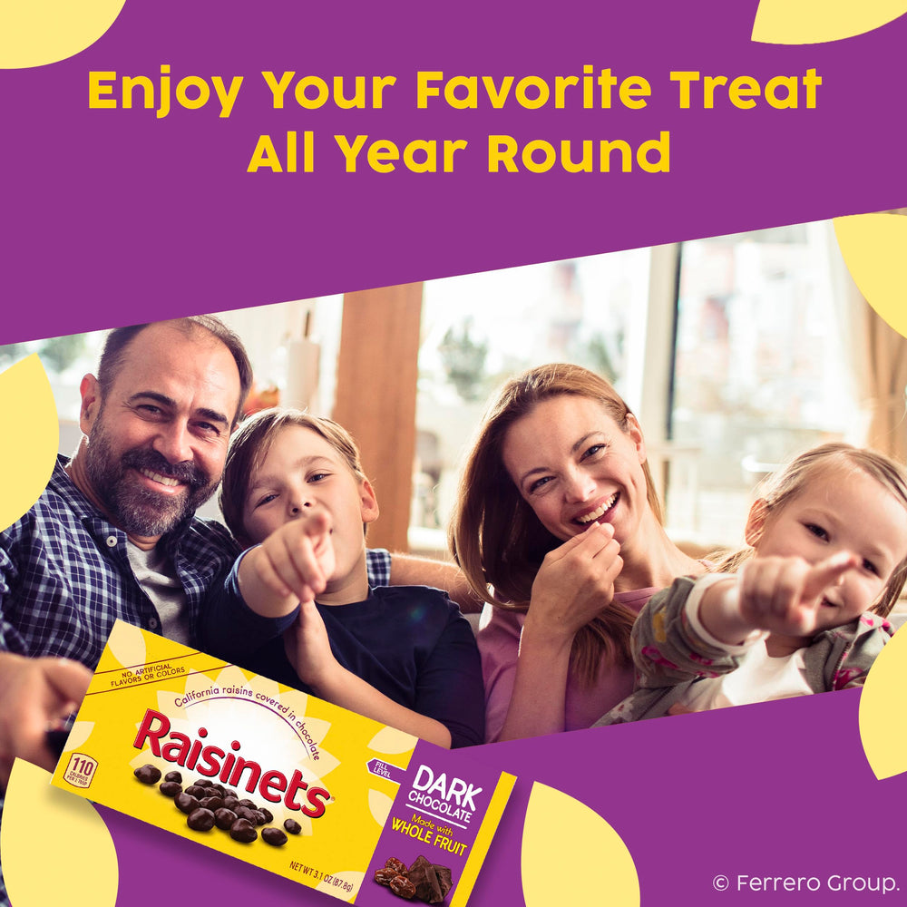 Raisinets bulk 15-pack, ideal for celebrations and gifting