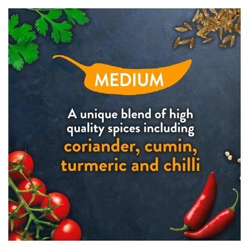 Rajah Medium Curry Powder spoon-dip shows vibrant color for rich sauces.