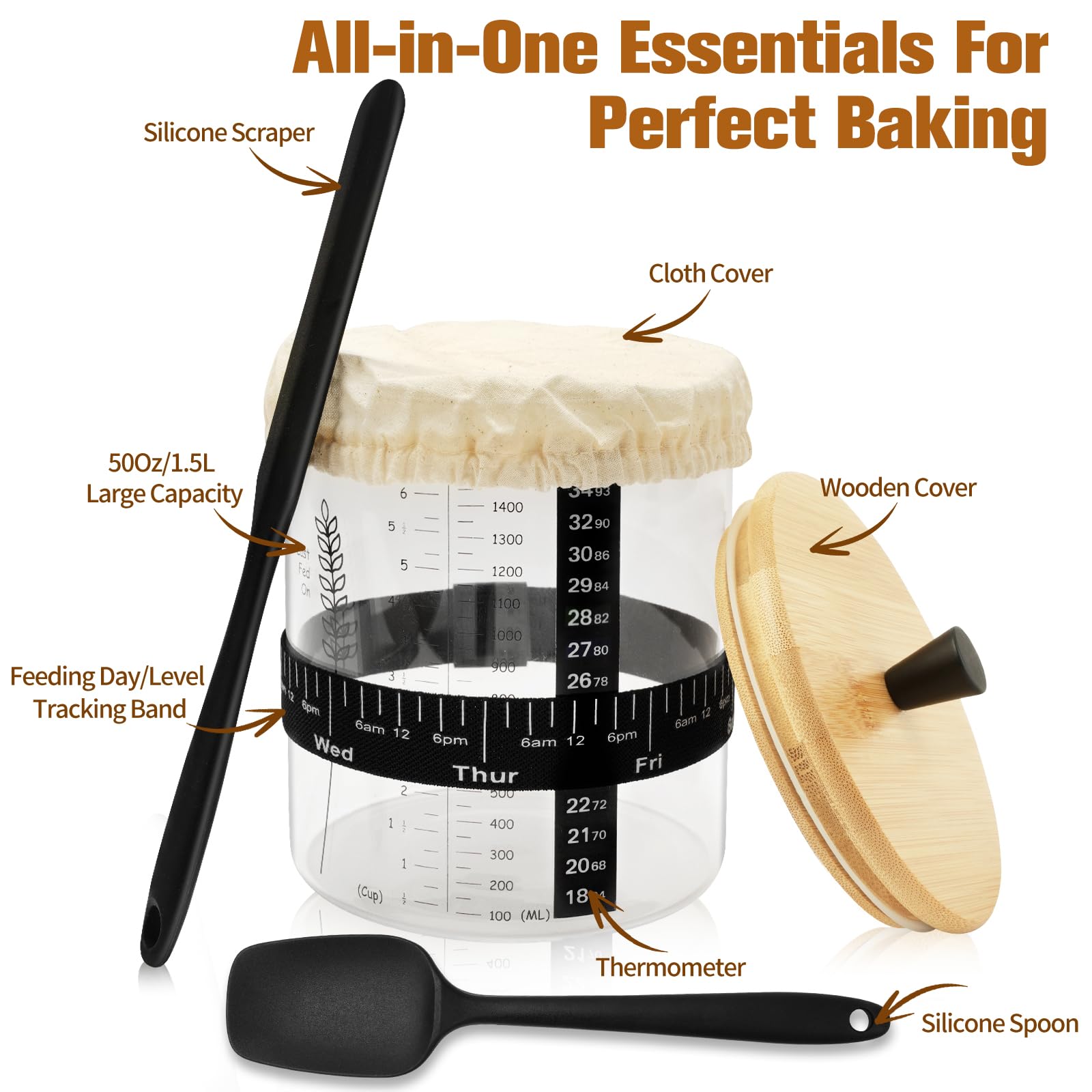 Rakovar date tracker and thermometer help monitor fermentation