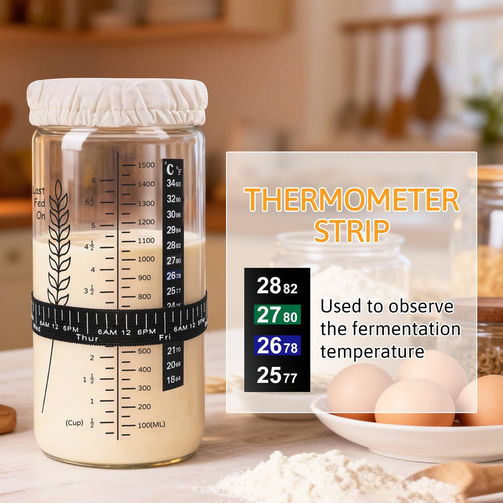 Rakovar sourdough jar feeding date strap logs feeding times for planning