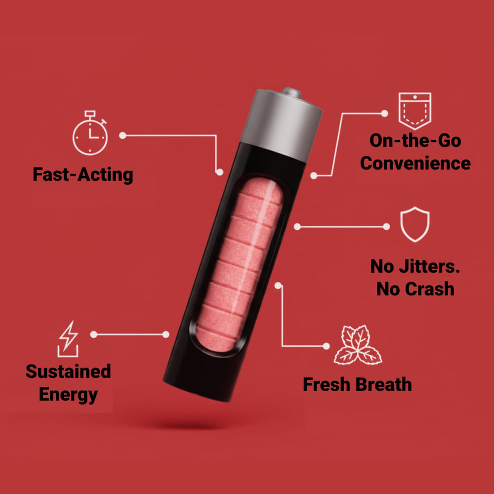 Rally Energy mints provide refreshing breath and alertness after meals.