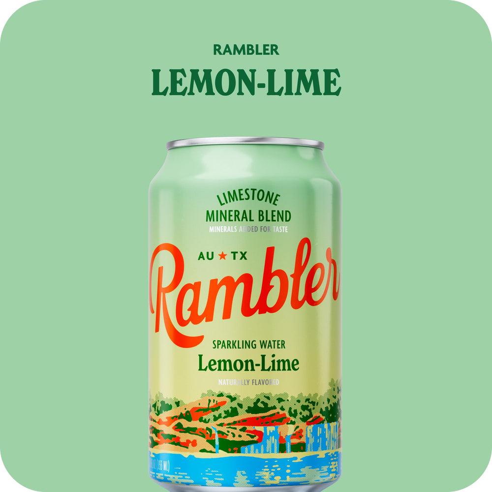 RAMBLER AUTX 12-pack cans ideal for daily refreshment.