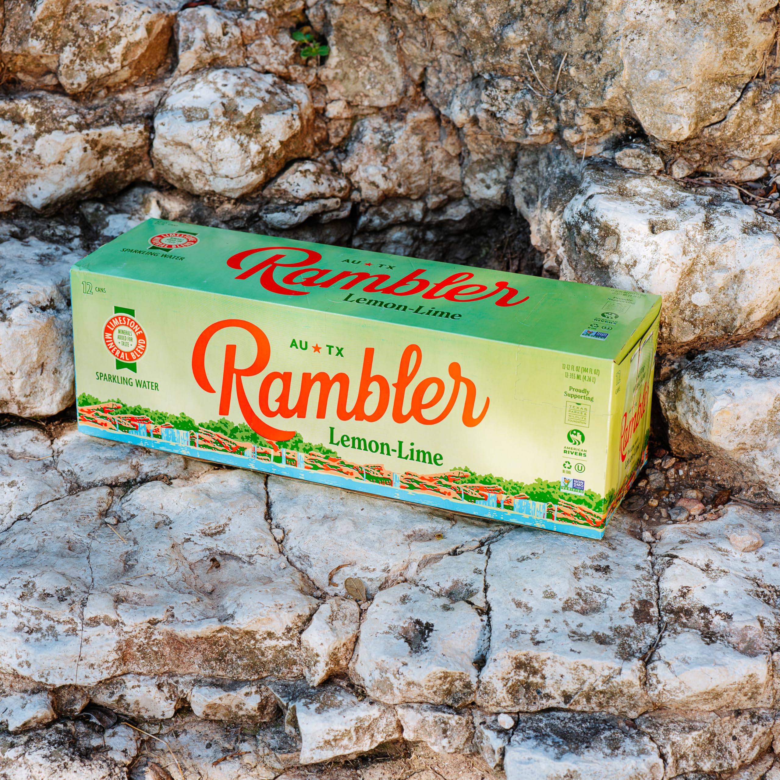 RAMBLER AUTX pour into glass during a workout break.
