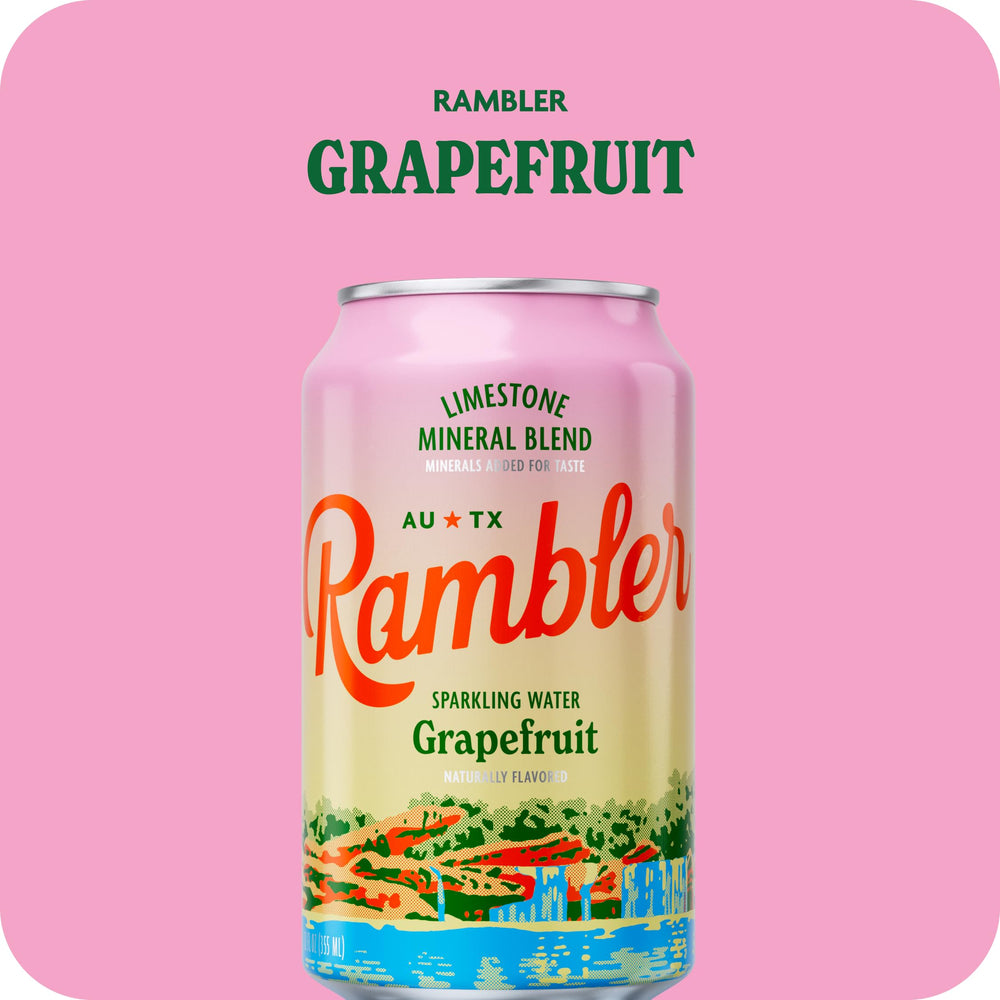 RAMBLER AUTX pour into glass captures crisp bubbles.