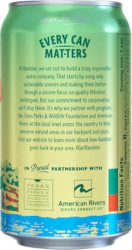 RAMBLER AUTX can opened for on-the-go hydration.