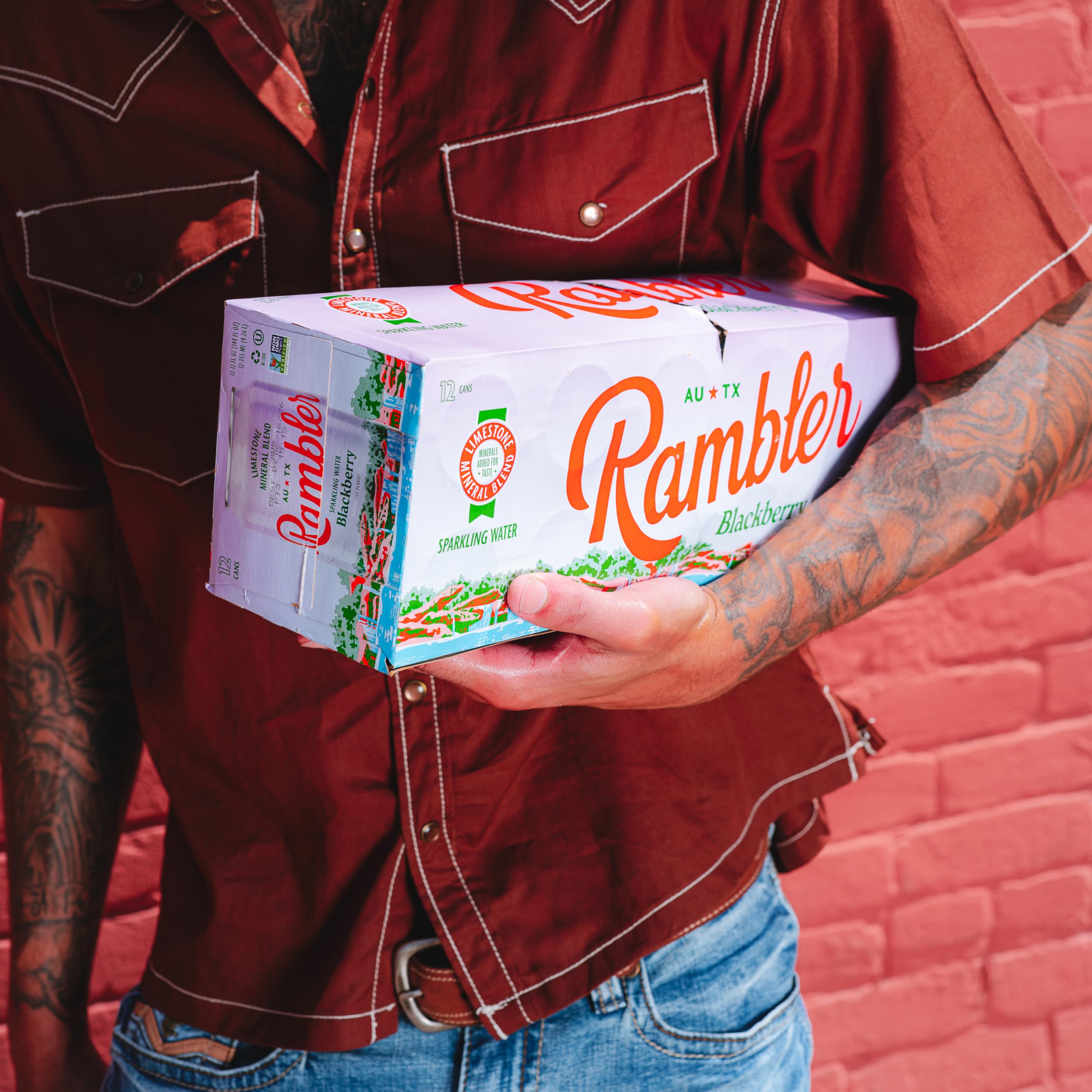 RAMBLER AUTX blackberry flavor—fruity zest with a smooth finish.