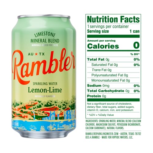 RAMBLER AUTX mineral-filtered water close-up highlights balanced minerals.