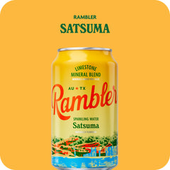 RAMBLER AUTX 12-pack display for convenient hydration on the go