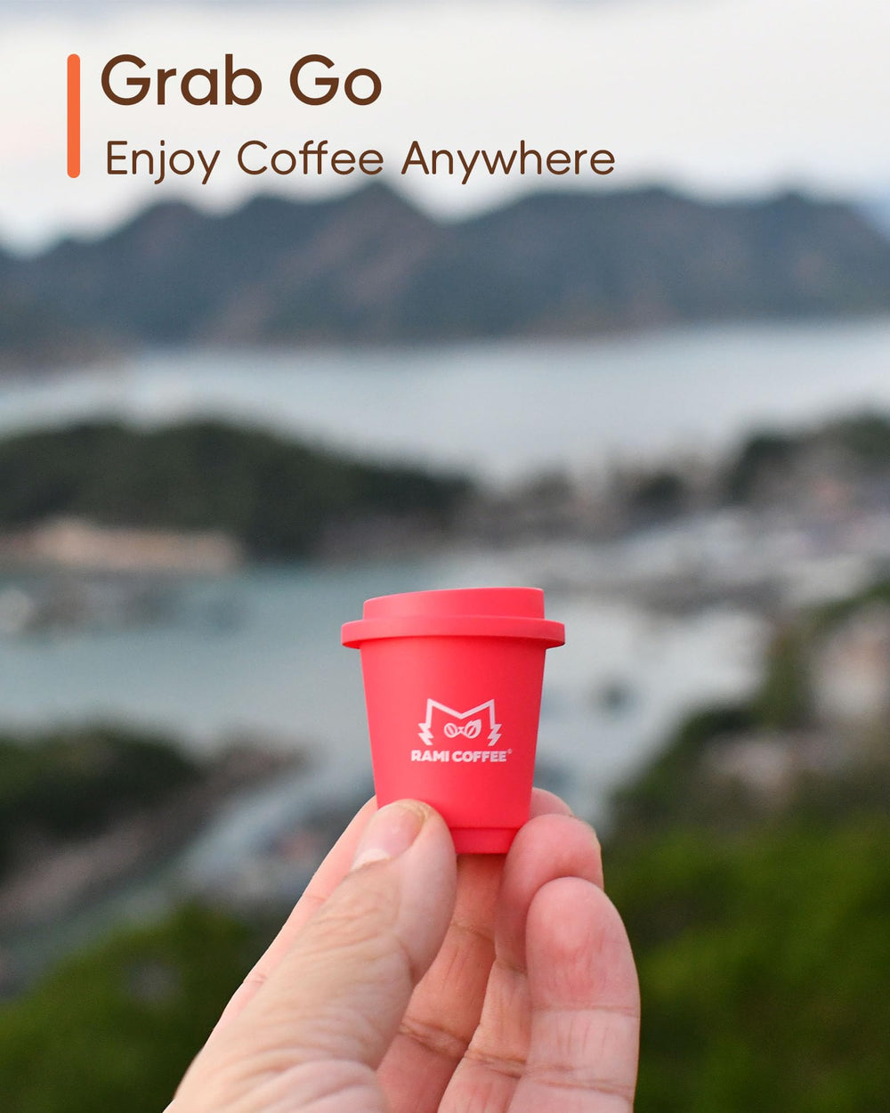 Rami Coffee 100% Arabica beans delivering pure flavor.